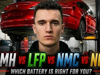 Hybrid vs EV Batteries Explained: The Complete 2026 Guide to NMC, LFP, NCA &NiMH Batteries